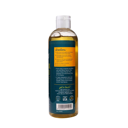 ALZOO Plant-Based Flea and Tick Repellent Shampoo for Dogs - 12oz