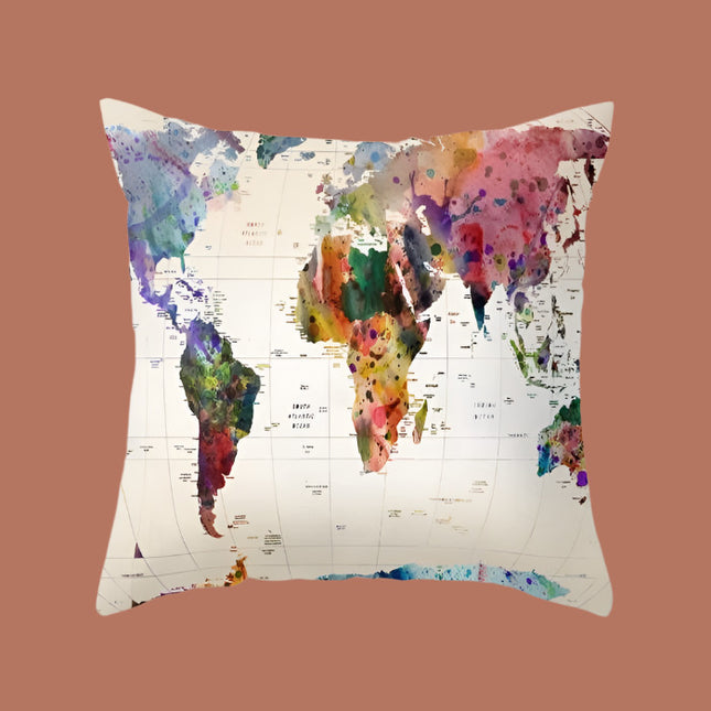 Map Pillow